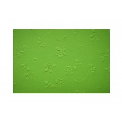 Scrapbooking - Embosované papíry - růžičky zelené
