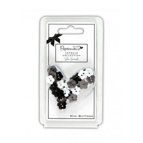 Scrapbooking - Capsule knoflíky Bexley Black