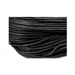 Scrap - Šňůrka voskovaná černá.