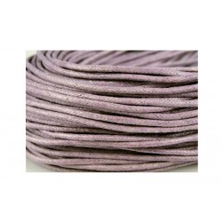 Šňůrka voskovaná levandulová.