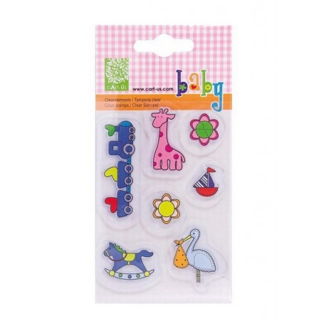 Razítka - Dítě - hračky - 7ks