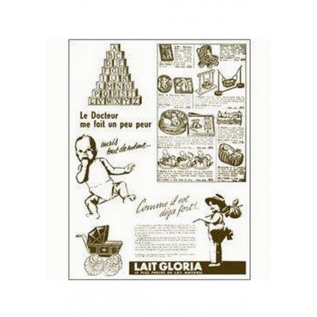 Razítka - Miminko, kočárek, texty.....