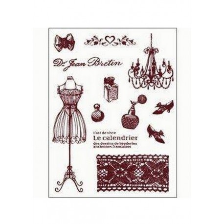 Scrapbooking - Razítka - Dámské nezbytnosti