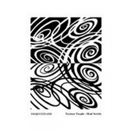 Scrap - Texturovavcí plátek - Spirály