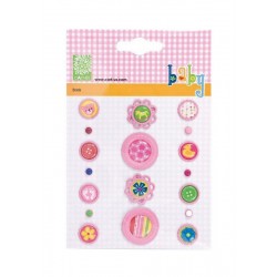 Scrap - Sada hřebíčků - holčička