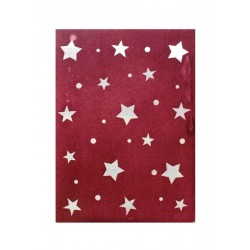 Thajský papír - Ruční morušový papír průsvit - hvězdy