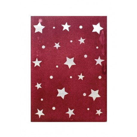 Thajský papír - Ruční morušový papír průsvit - hvězdy