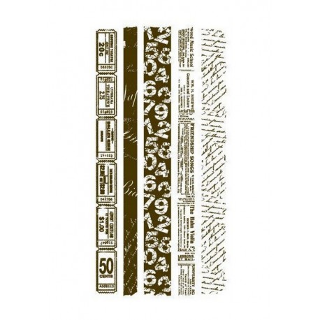 scrapbooking - Razítka - Bordury s texty