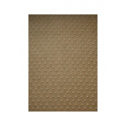 Embosovaná kartička - Tečky - recyklované