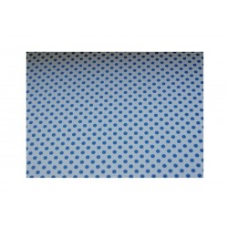 scrap - Papíry s puntíky - Bílo-modré