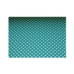 scrap - Papíry s puntíky - Zeleno-bílé