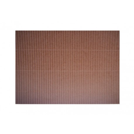 Scrapbook - Vlnitý papír - hnědý