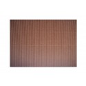 Vlnitý papír - hnědý