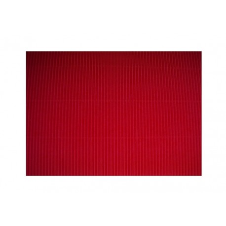 Scrapbook - Vlnitý papír - červený