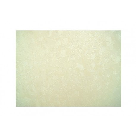 scrap - Matalízové papíry - Brokát - bílý