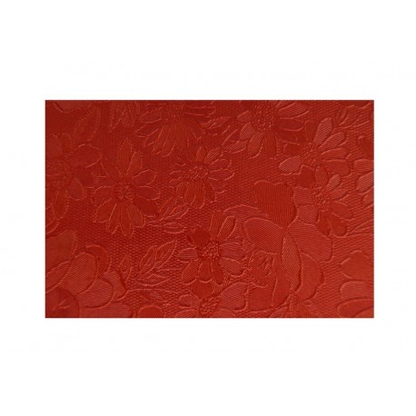 Matalízové papíry - Brokát - červený (bordó)