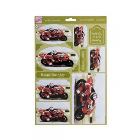 Scrapbooking - Výřezy Motorky.