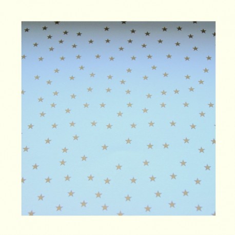 scrap - Barevný papír s hvězdami - bílá