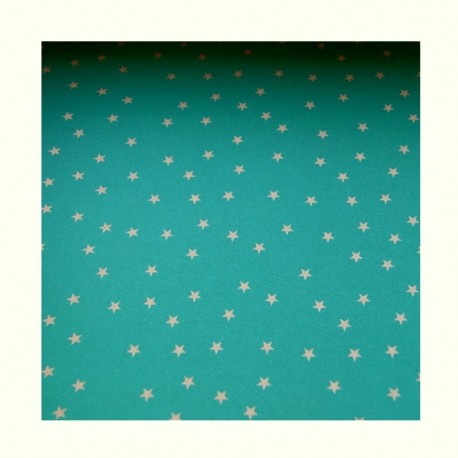 Barevné papíry s hvězdami - zelené