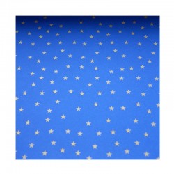 Barevné papíry s hvězdami - modré