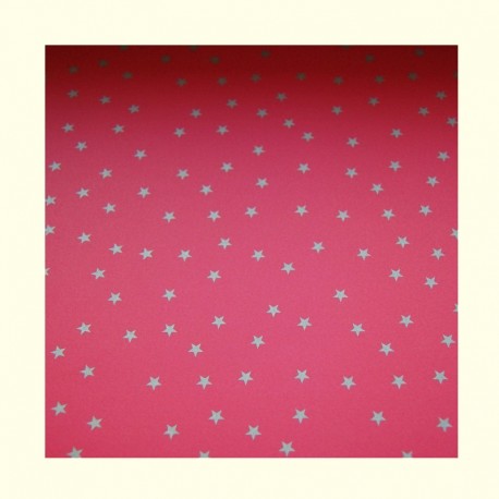 Barevné papíry s hvězdami - červené