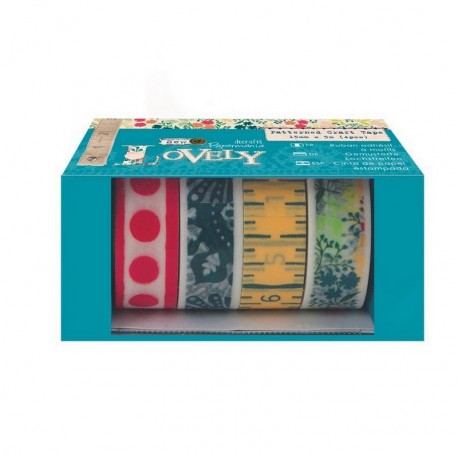 scrapbook - Samolepící papírové pásky 4x1m - Sew Lovely