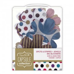 scrap - Kytičky velké - Capsule Jewels - 32ks