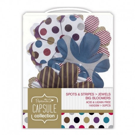 scrap - Kytičky velké - Capsule Jewels - 32ks