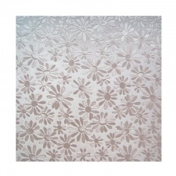 scrap - Matalízové papíry - Kytičky - světle fialový