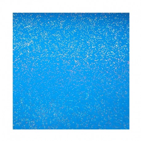 scrapbook - Papír se třpytkami - modrý