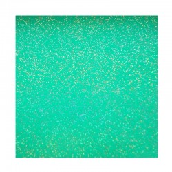 scrapbook - Papír se třpytkami - zelený