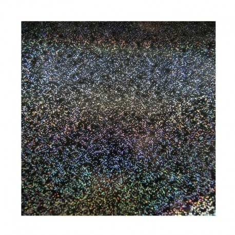 scrapbook - Papír se třpytkami - černý