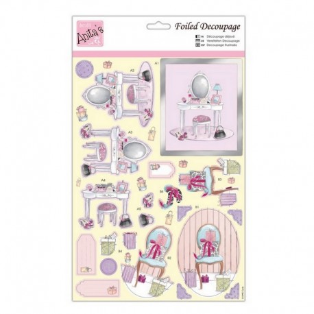 Výřezy - A4 - Toaletní stolek