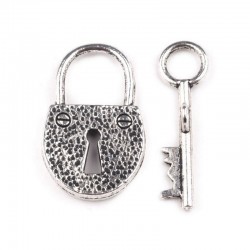 Visací zámek - platina