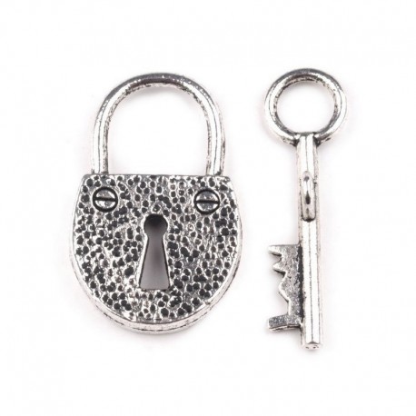 Visací zámek - platina