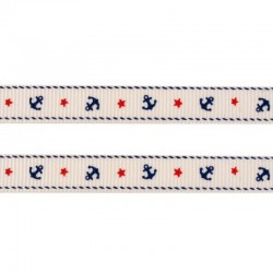 dekorační stuha - námořní