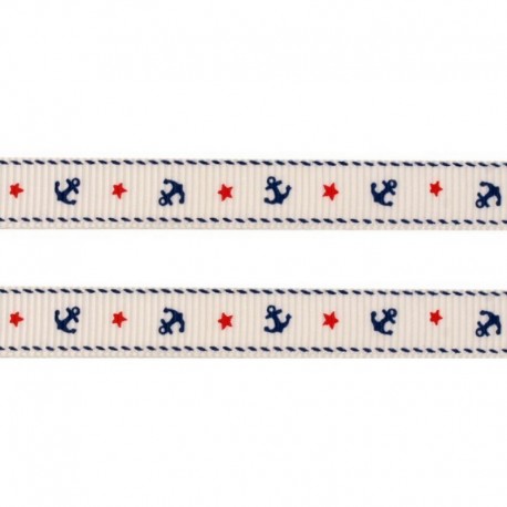 dekorační stuha - námořní