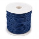 Voskovaná stužka 1mm - námořní modrá