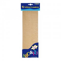 Abeceda a číslice z karonu