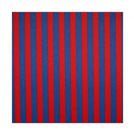 Papíry s proužky - Červeno-modrý
