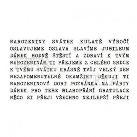 Narozeniny, svátek, kulaté výročí......