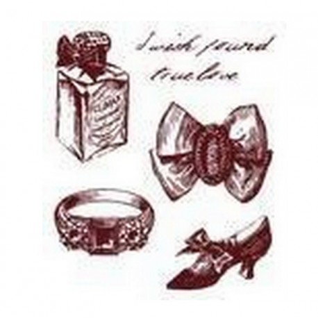 Razítka - Prsten, mašle, střevíc...