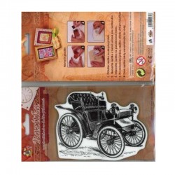 Cling razítko - Retro auto