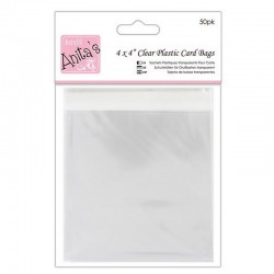 Celofánové obaly - 50ks - čtvercové - malé