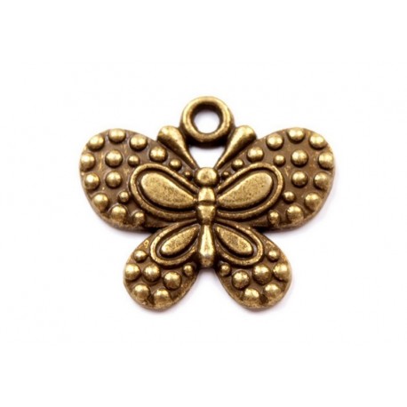 Scrapbooking - Motýlek - staromosaz