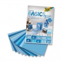 Sada kreativních papírů - Basics modrá - 30ks.