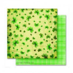 Papír - Oboustranný papír - Čtyřlístky