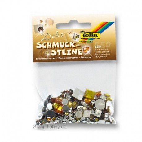 Kamínky - Žluté - 550ks.