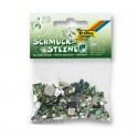 Kamínky - Zelené - 550ks.