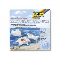 Sada voděodolných papírů 20x20